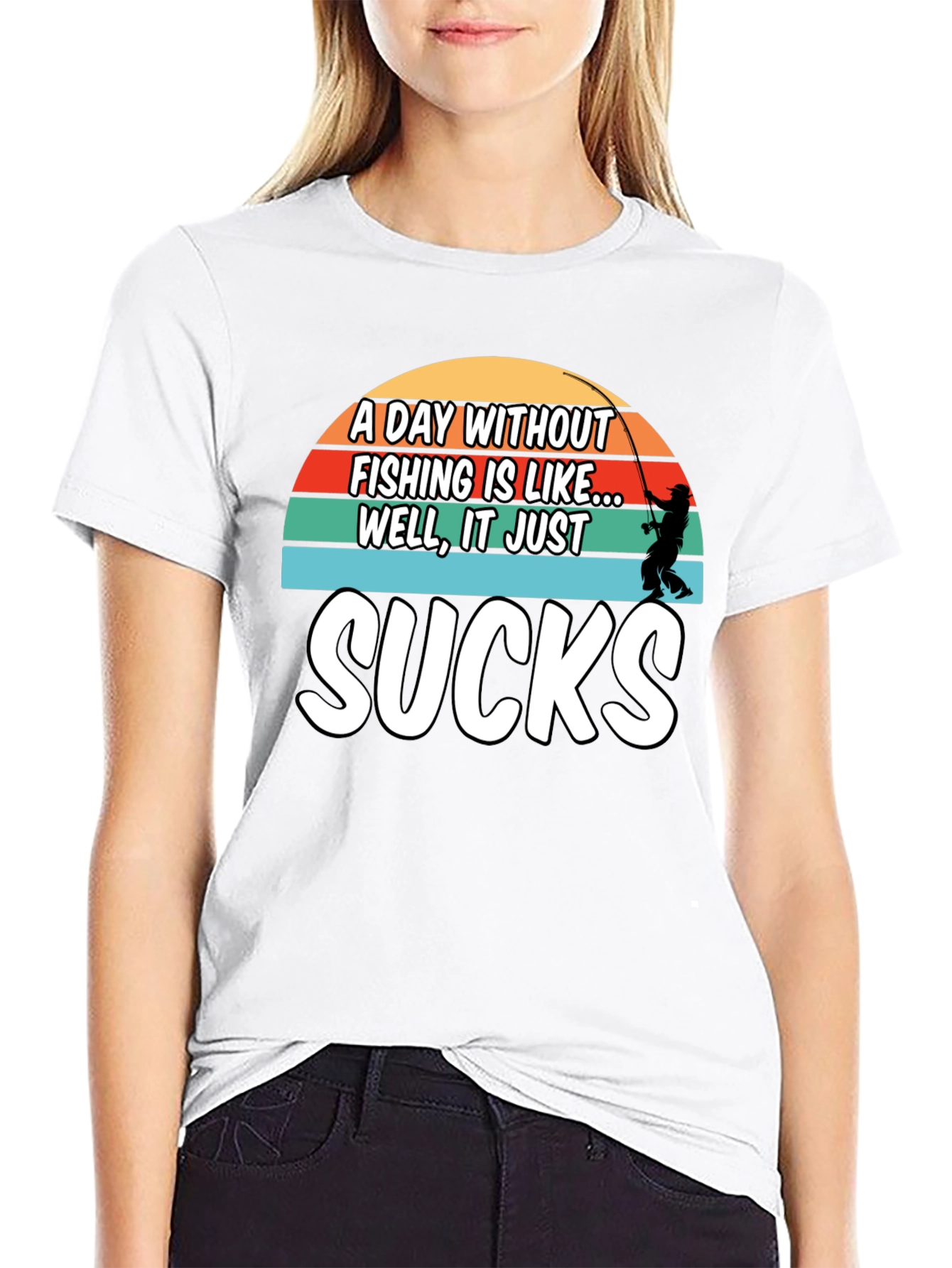 Fishing Sucks T-Shirt
