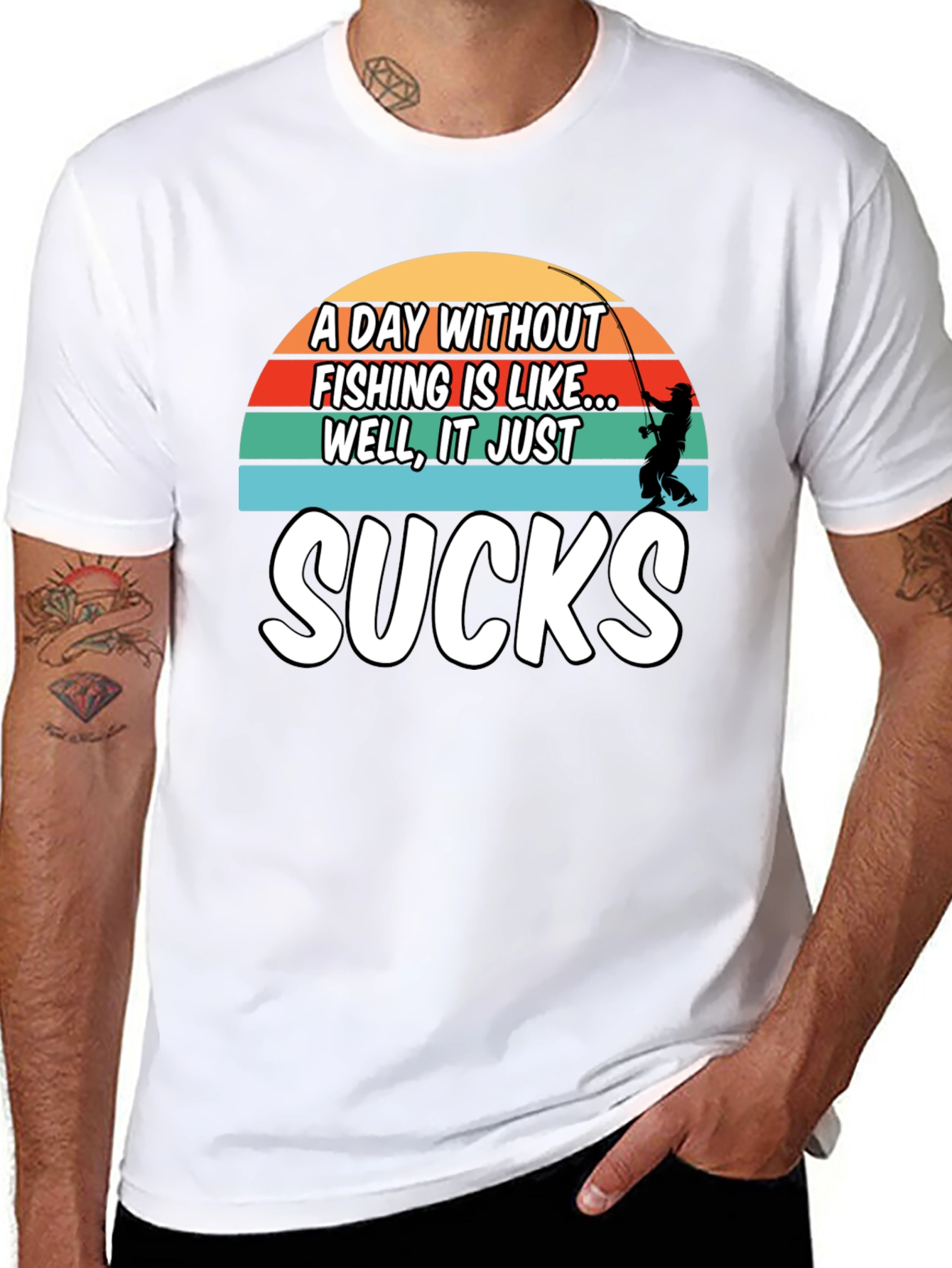 Fishing Sucks T-Shirt