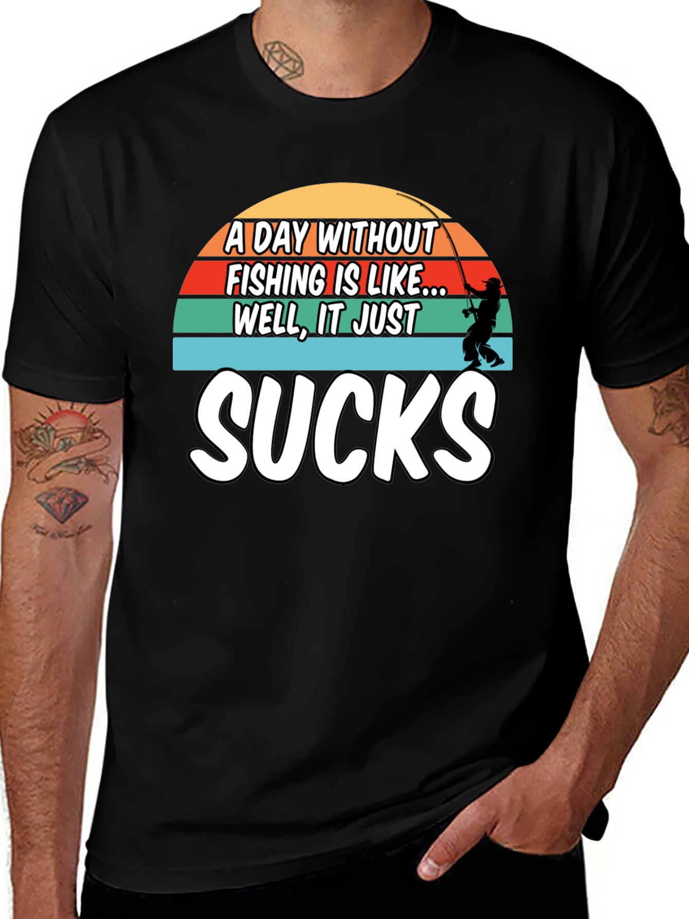 Fishing Sucks T-Shirt