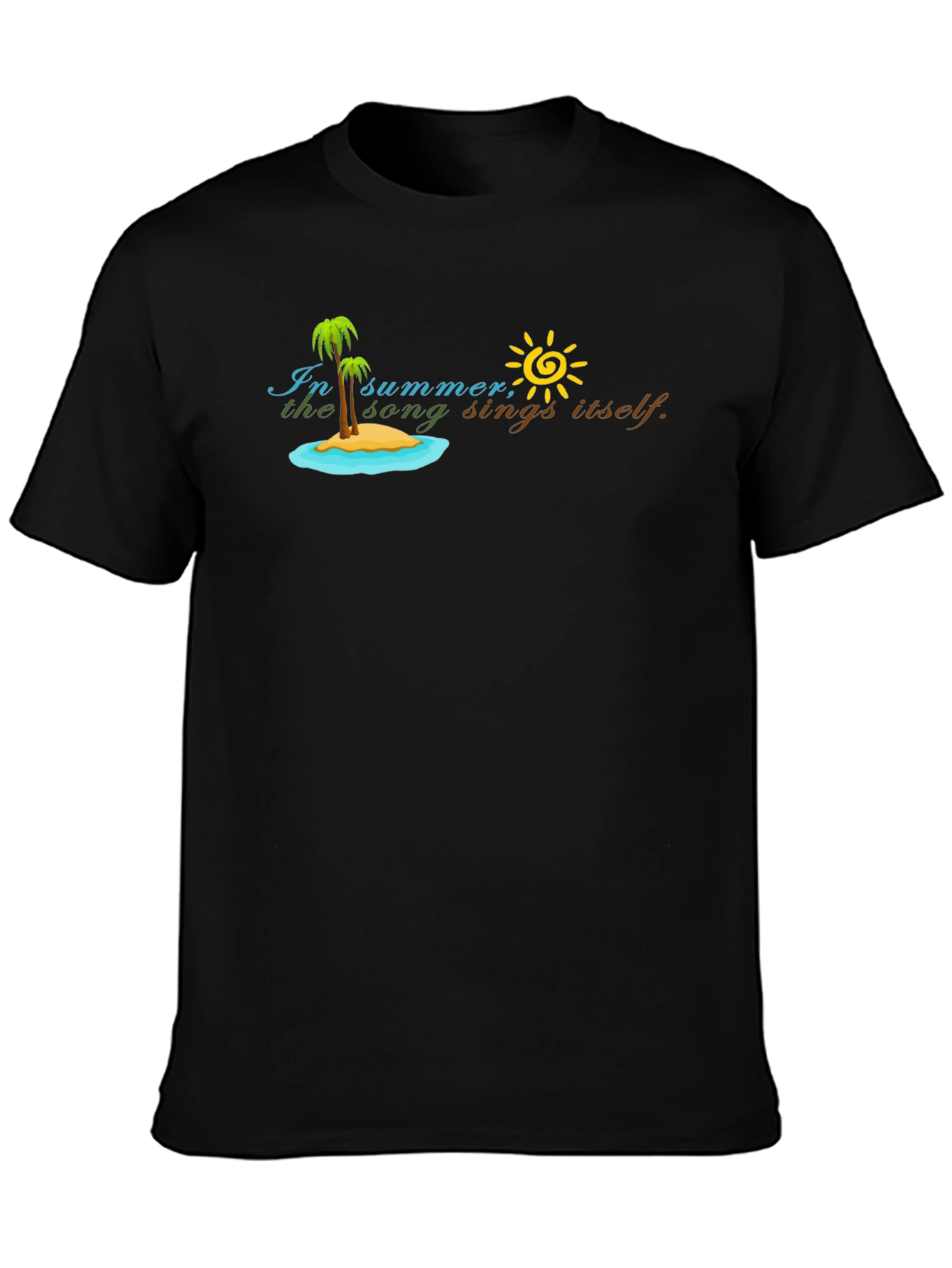 Summer Island Graphic T-Shirt