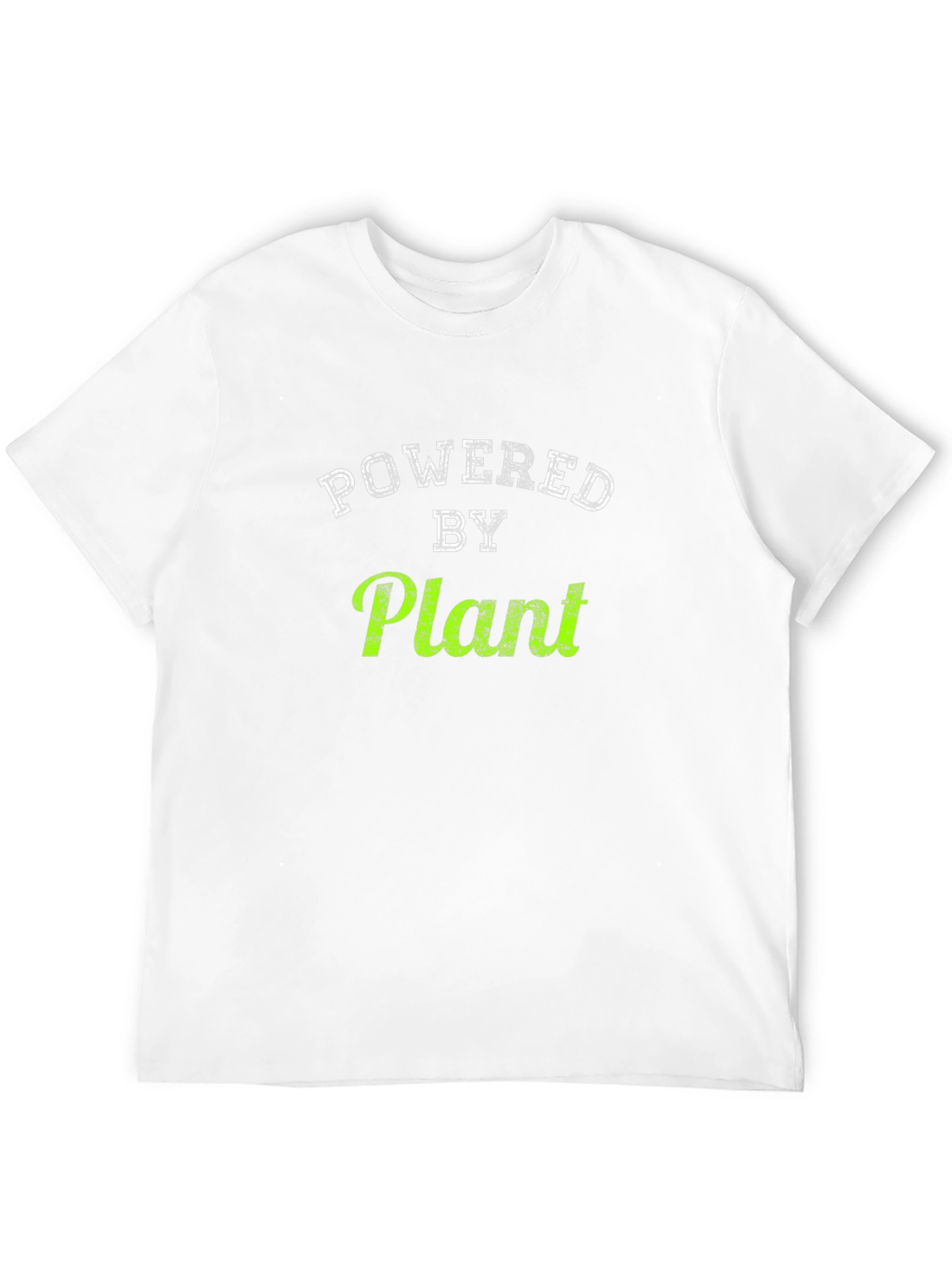 Powered by Plant Graphic T-Shirt - Black
