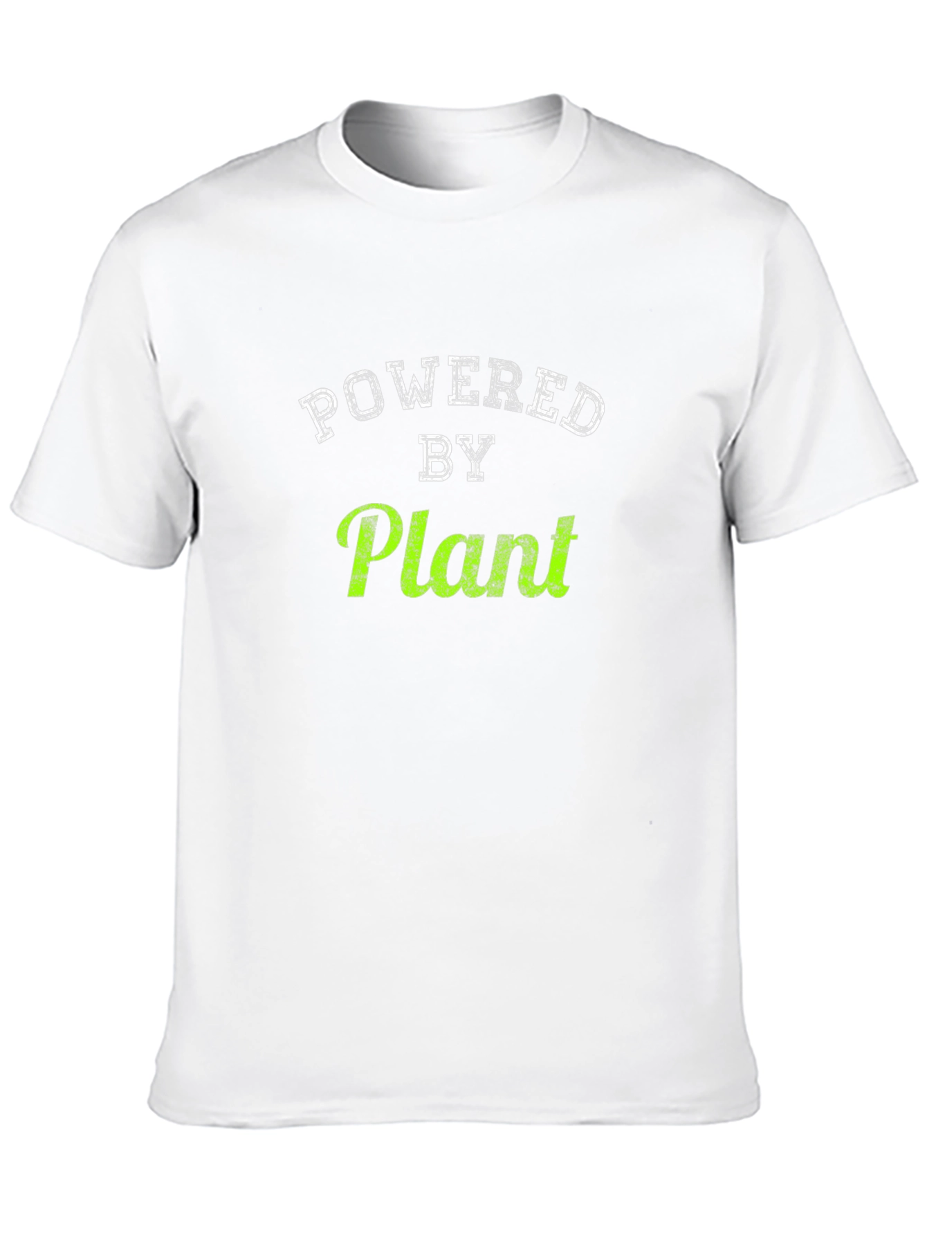 Powered by Plant Graphic T-Shirt - Black