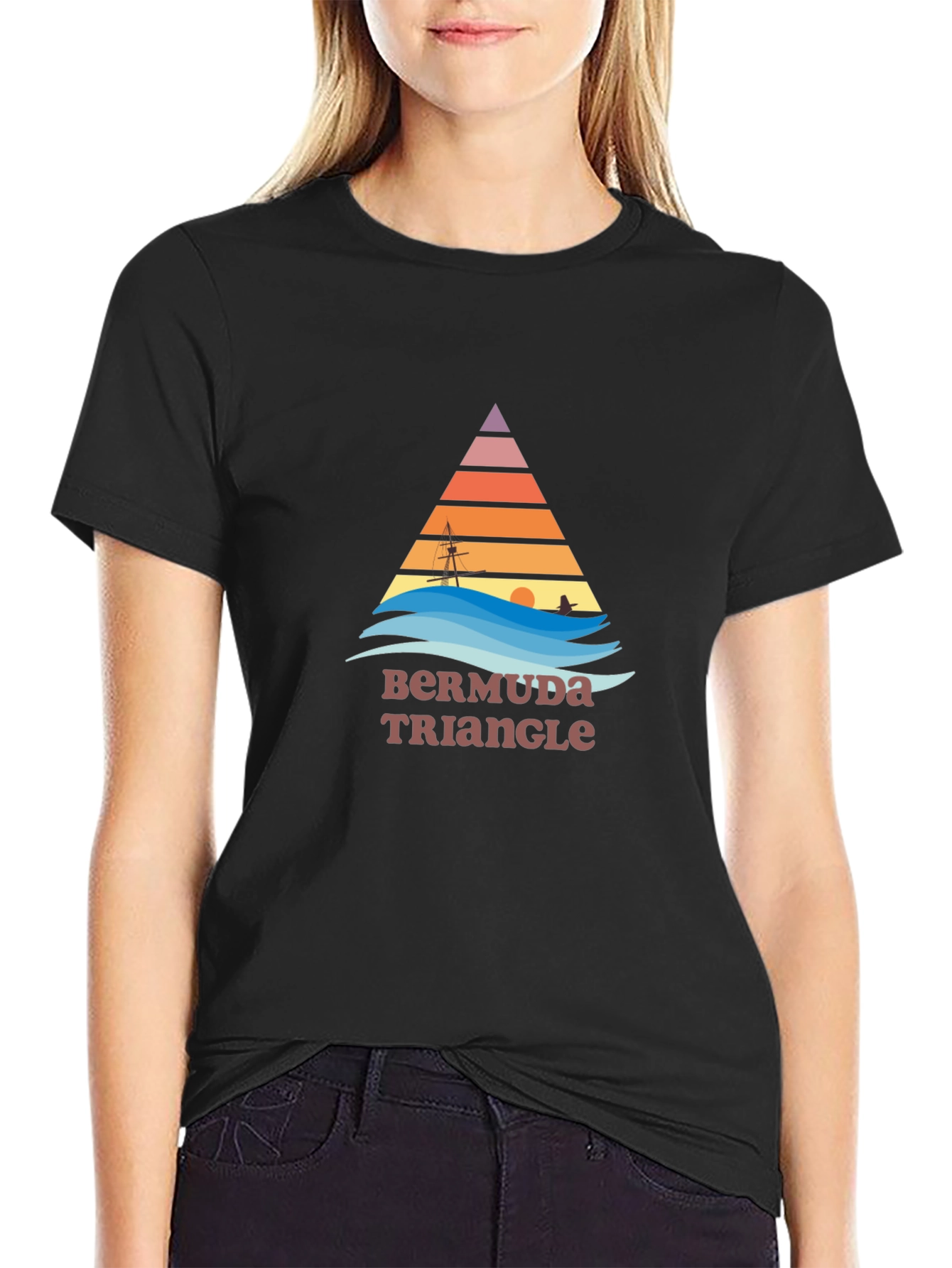 Bermuda Triangle Retro T-Shirt