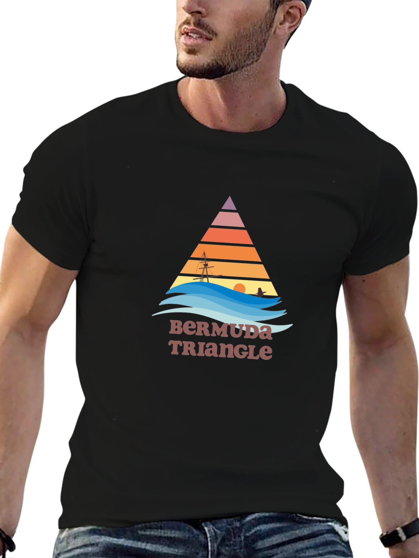 Bermuda Triangle Retro T-Shirt