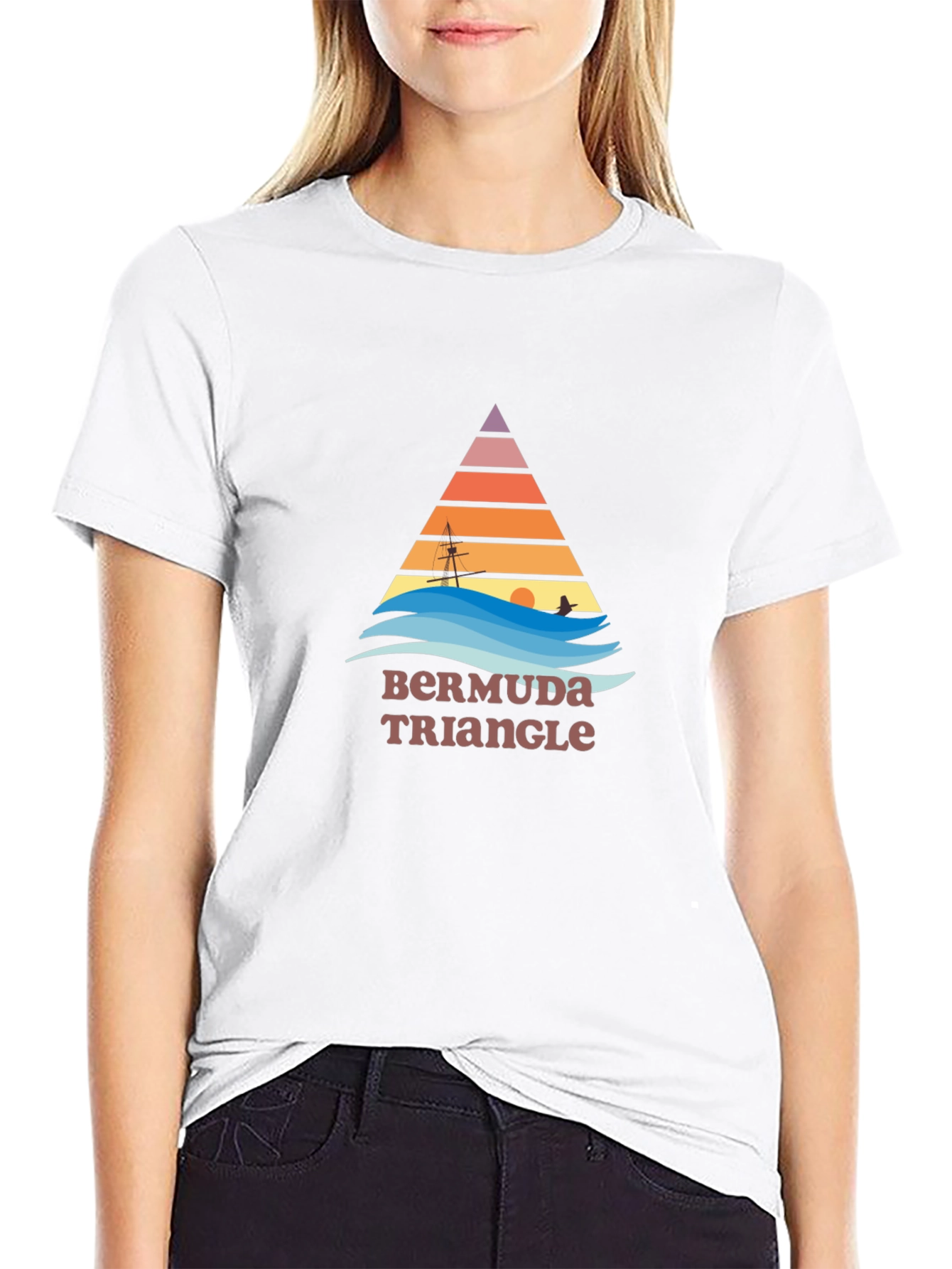 Bermuda Triangle Retro T-Shirt
