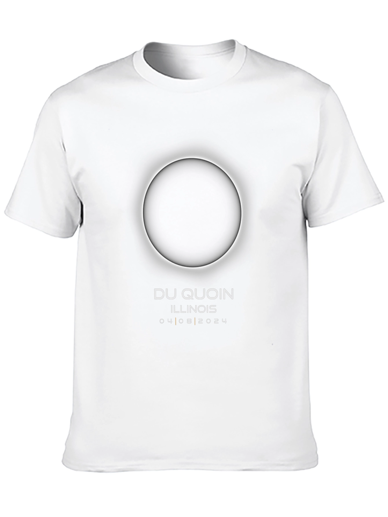 Du Quoin Illinois Eclipse 2024 T-Shirt