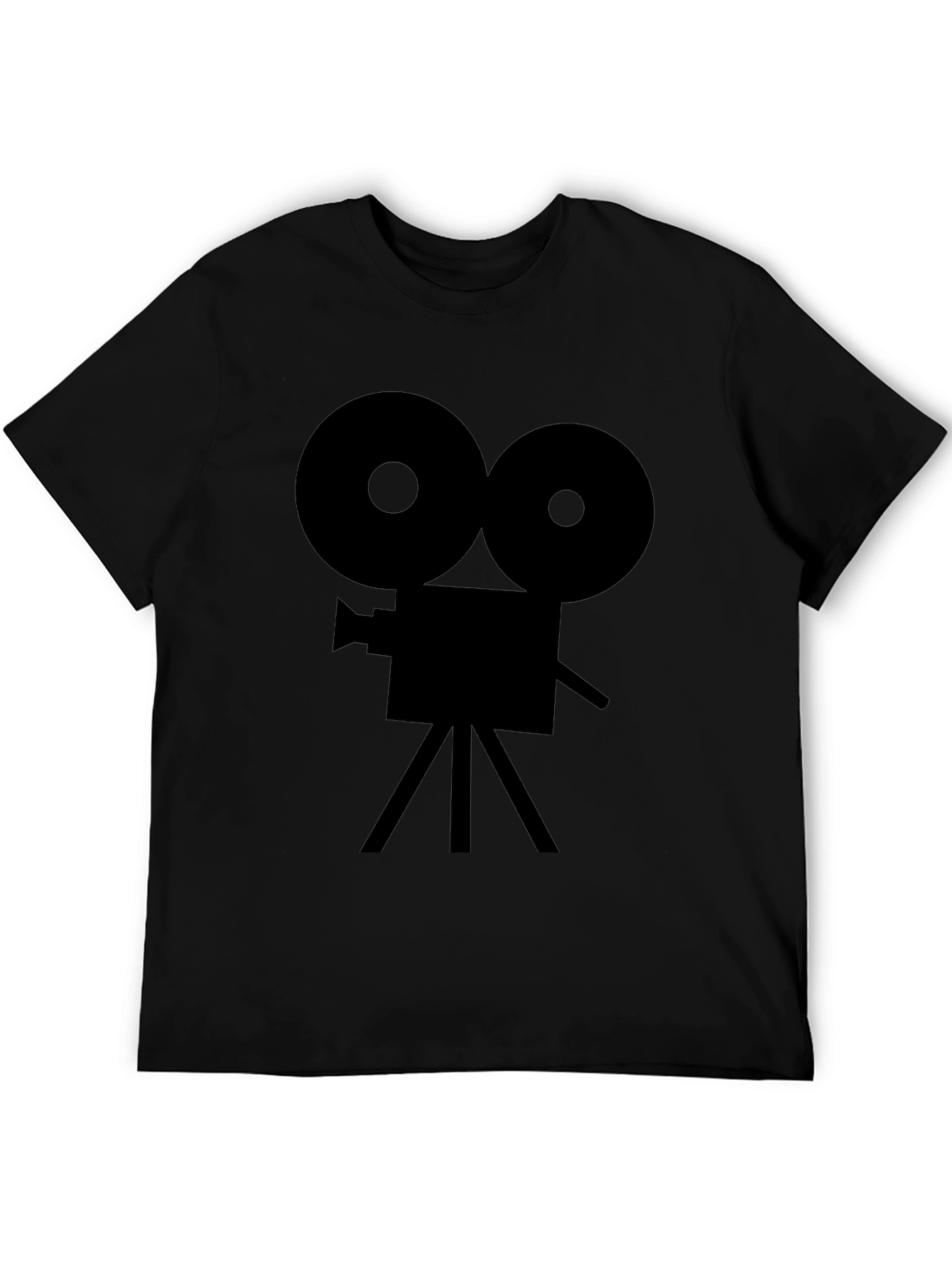 Retro Camera Graphic Tee - Classic Film Style