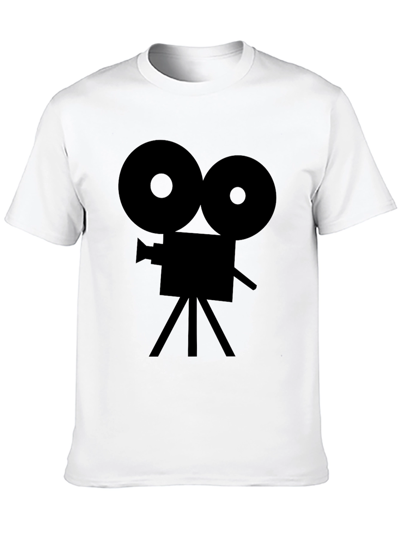 Retro Camera Graphic Tee - Classic Film Style