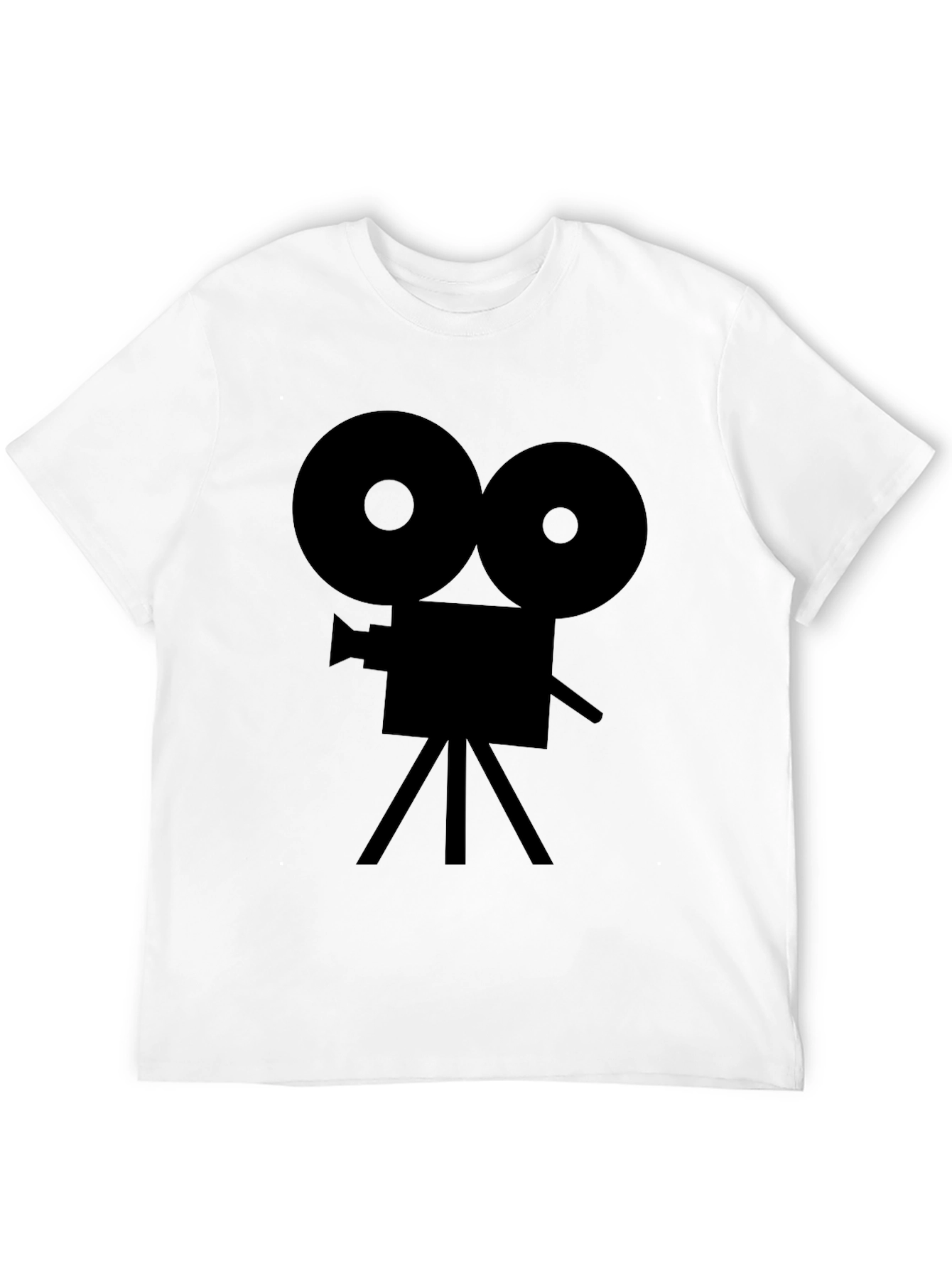Retro Camera Graphic Tee - Classic Film Style