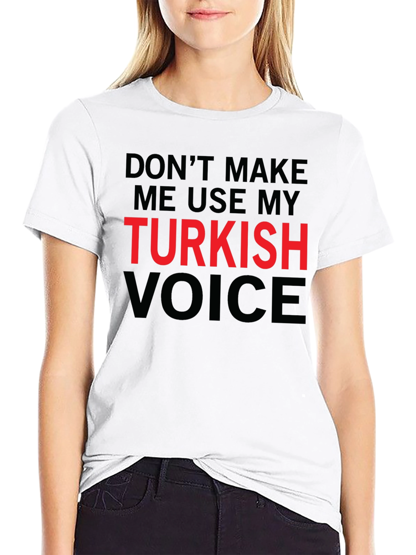 Funny Turkish Voice Graphic Tee