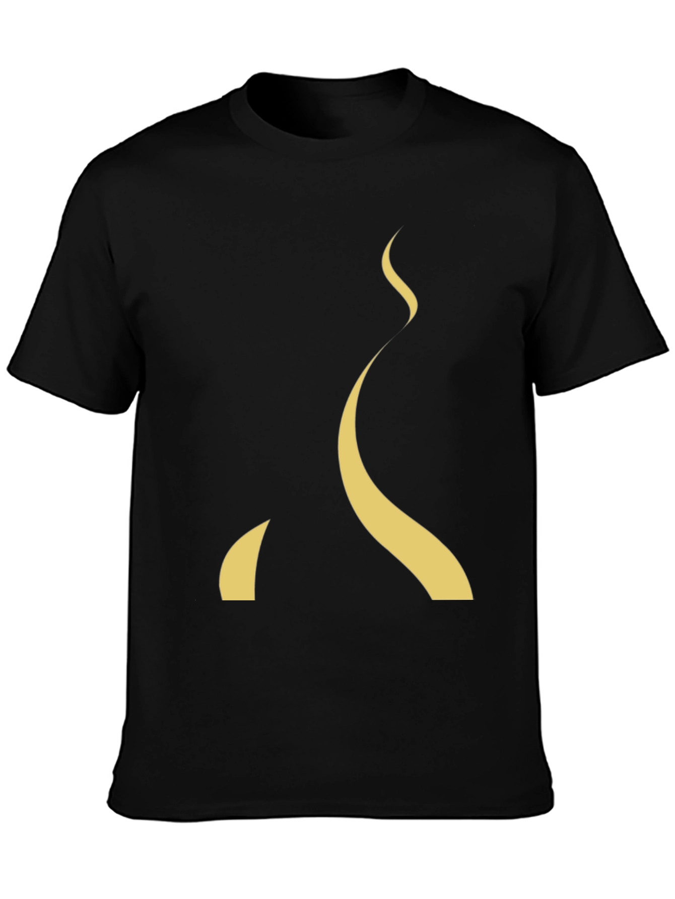 Modern Abstract Curve T-Shirt