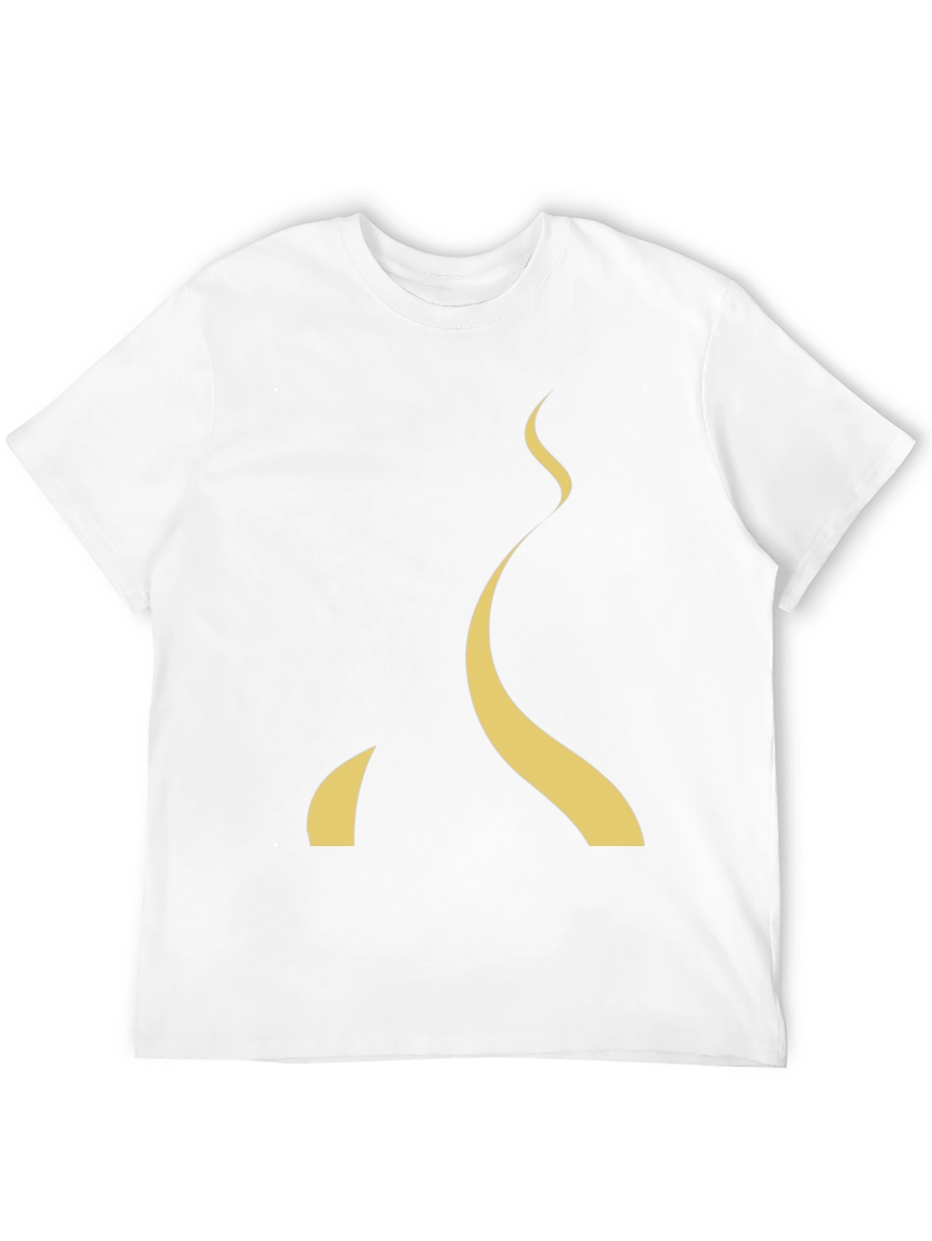 Modern Abstract Curve T-Shirt