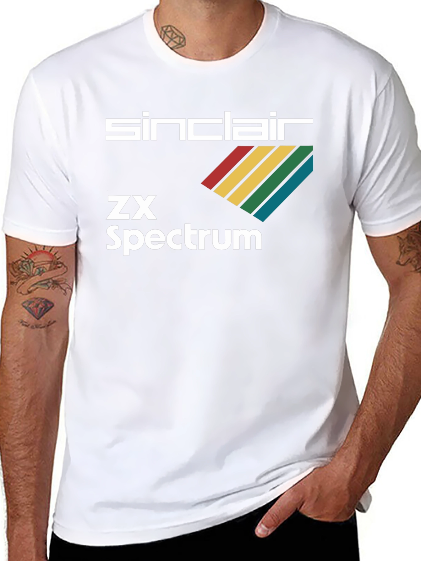 Sinclair ZX Spectrum T-Shirt Retro Computer Gaming Tee