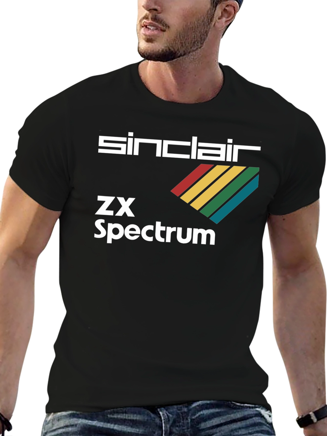 Sinclair ZX Spectrum T-Shirt Retro Computer Gaming Tee