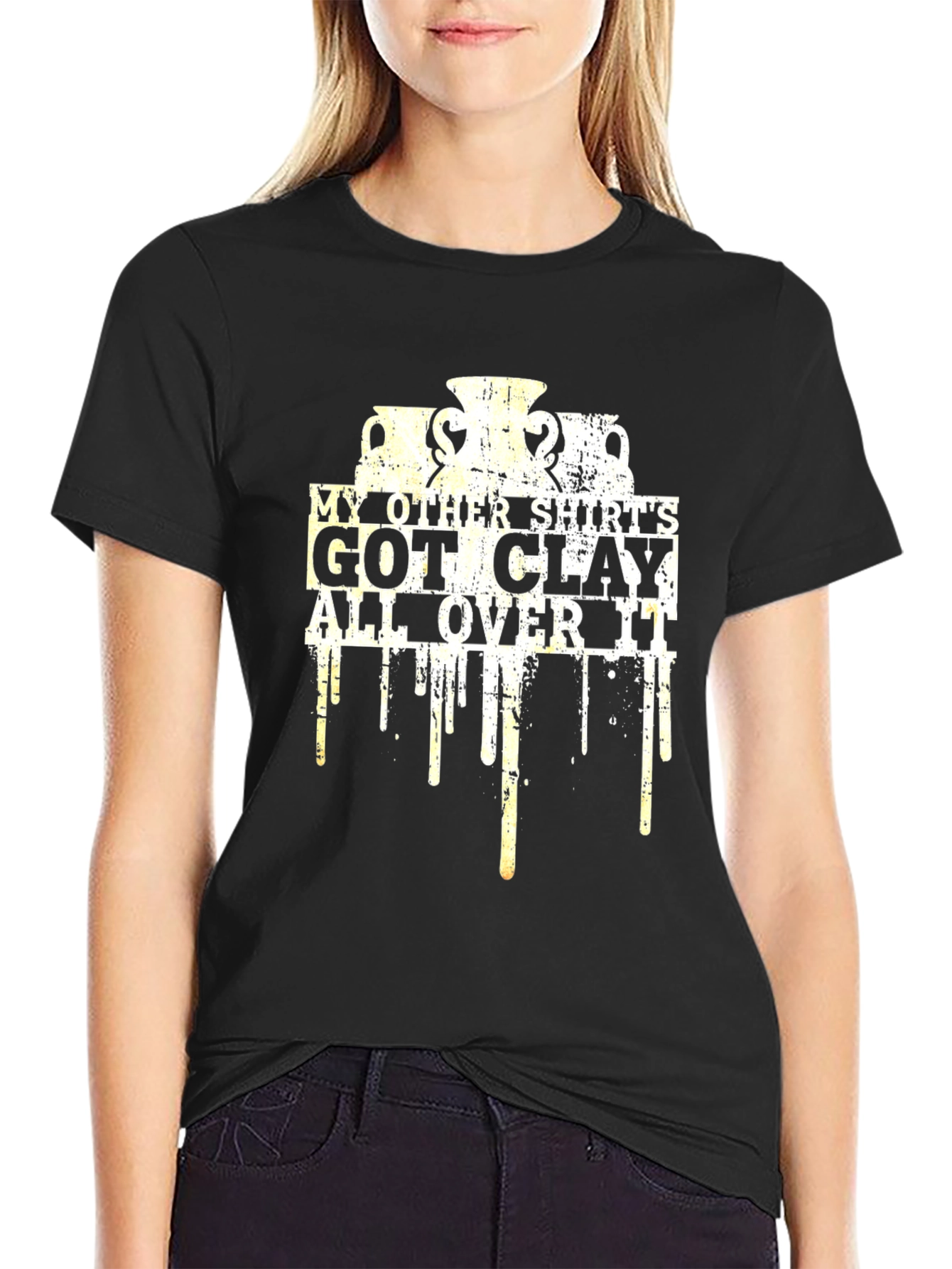 Pottery Lover T-Shirt - Clay All Over It