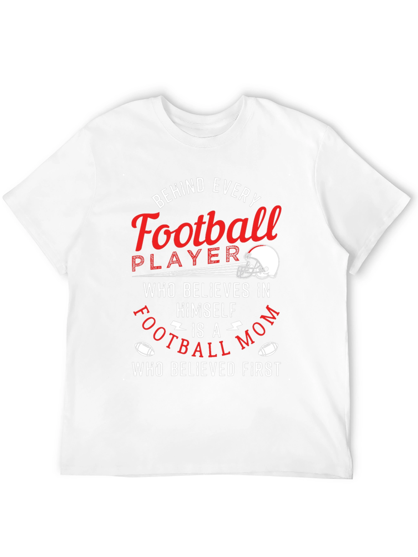 Football Mom Graphic T-Shirt - Game Day Apparel