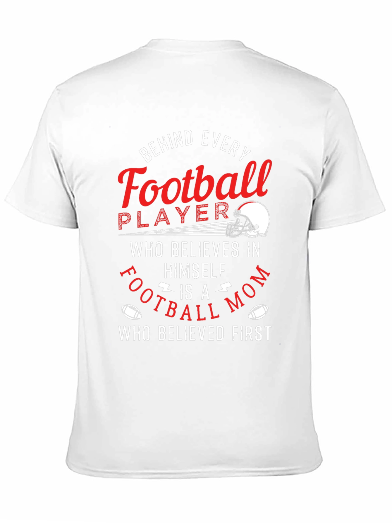 Football Mom Graphic T-Shirt - Game Day Apparel