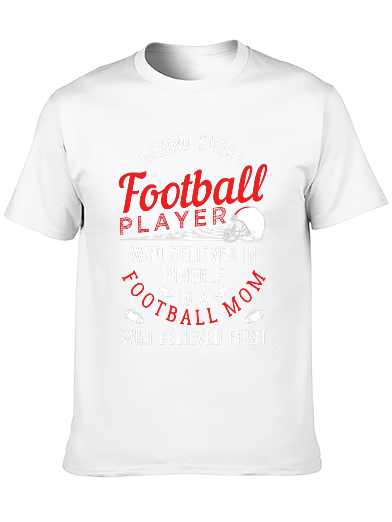 Football Mom Graphic T-Shirt - Game Day Apparel