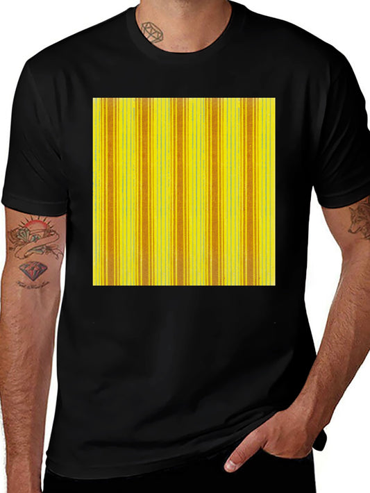 Striped Pattern Tee - Casual Wear