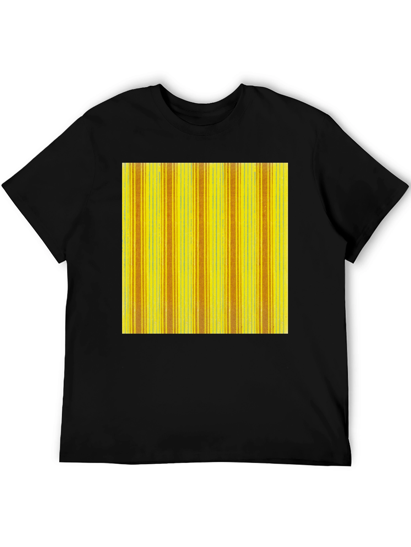 Striped Pattern Tee - Casual Wear
