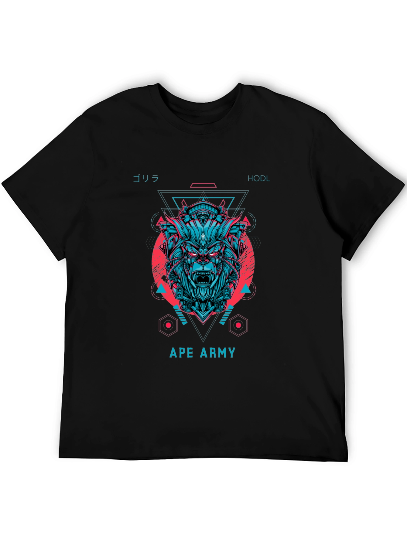 Ape Army Graphic Tee - HODL Gorilla T-Shirt