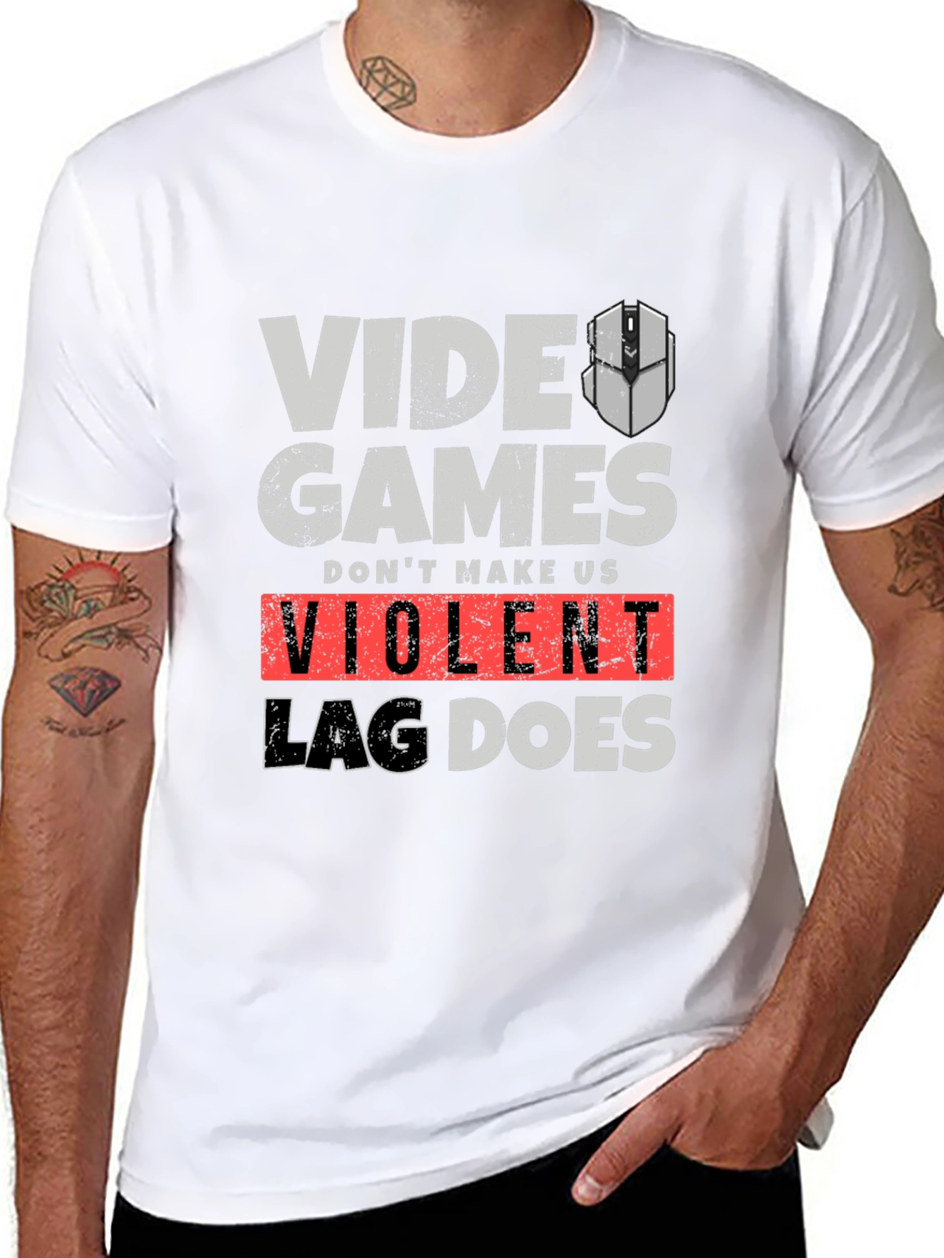 Video Games Lag Does T-Shirt Gamer Humor Tee