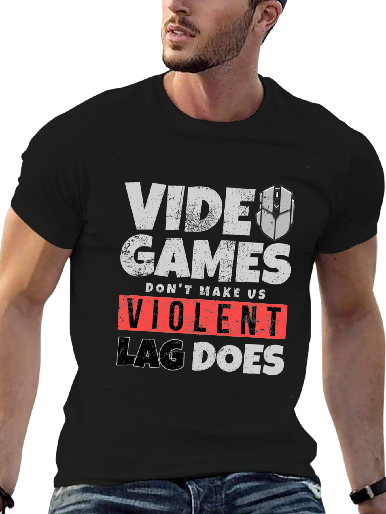 Video Games Lag Does T-Shirt Gamer Humor Tee