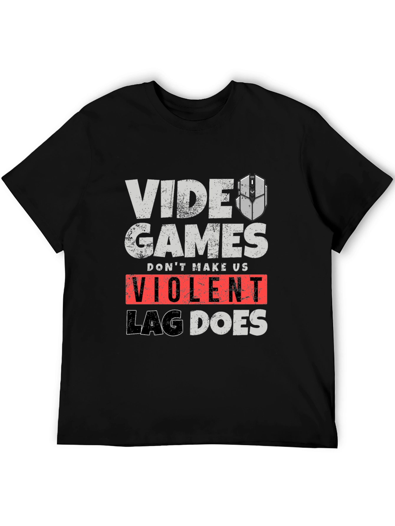 Video Games Lag Does T-Shirt Gamer Humor Tee