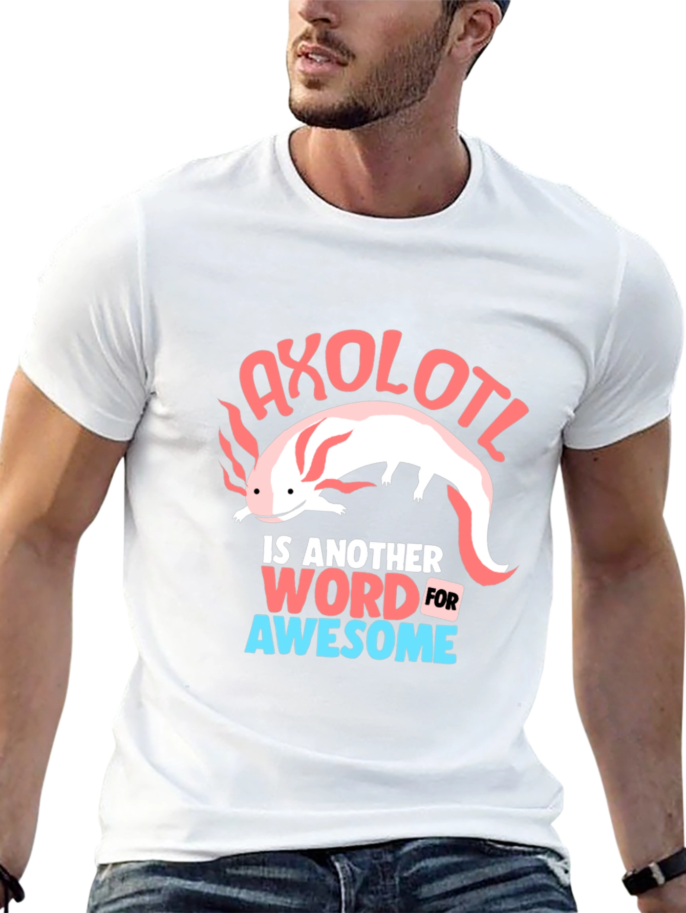 Axolotl Awesome Graphic T-Shirt