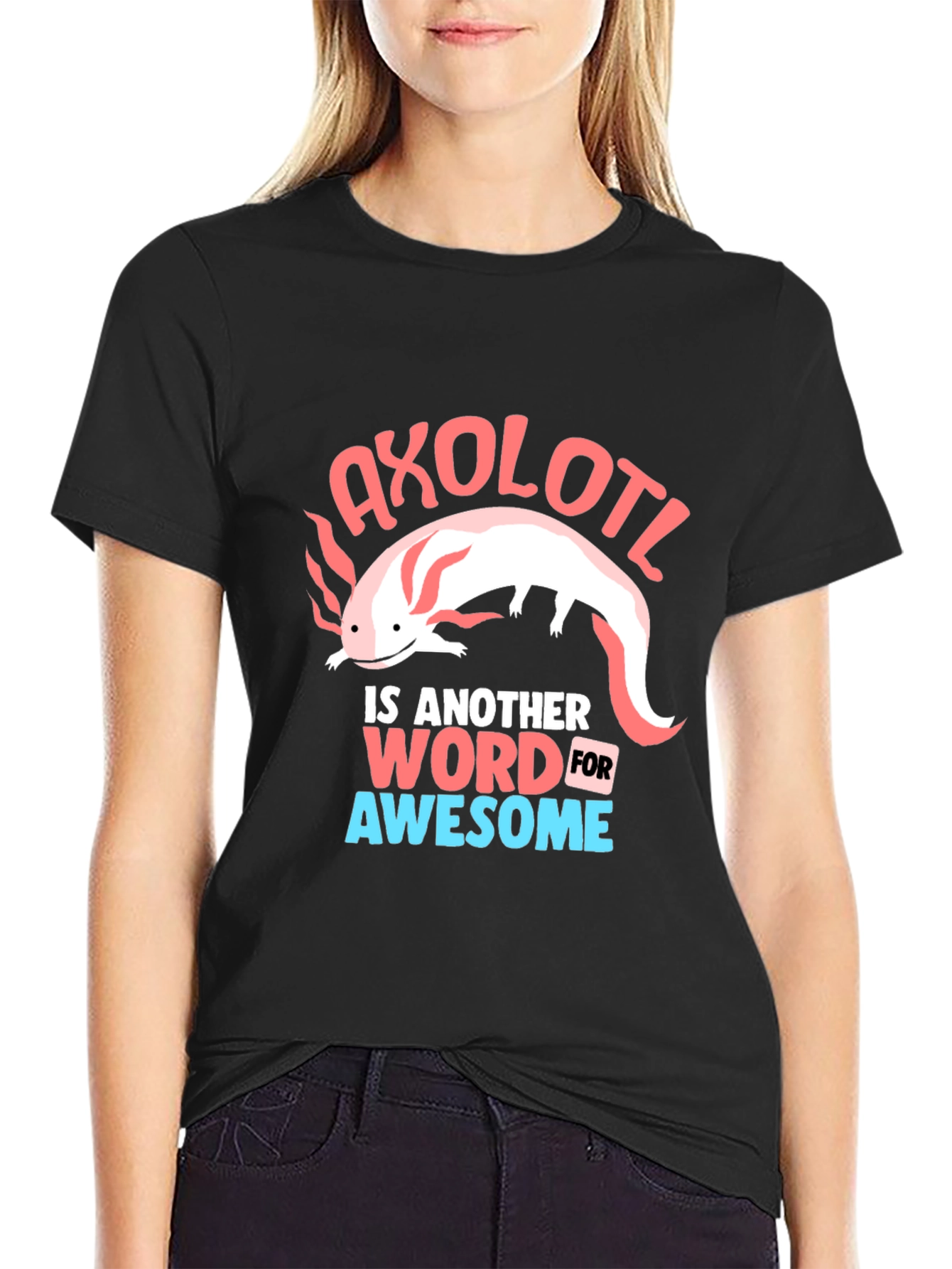 Axolotl Awesome Graphic T-Shirt