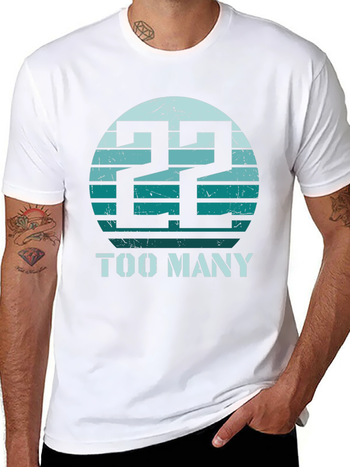 22 Too Many Graphic Tee - Retro Style