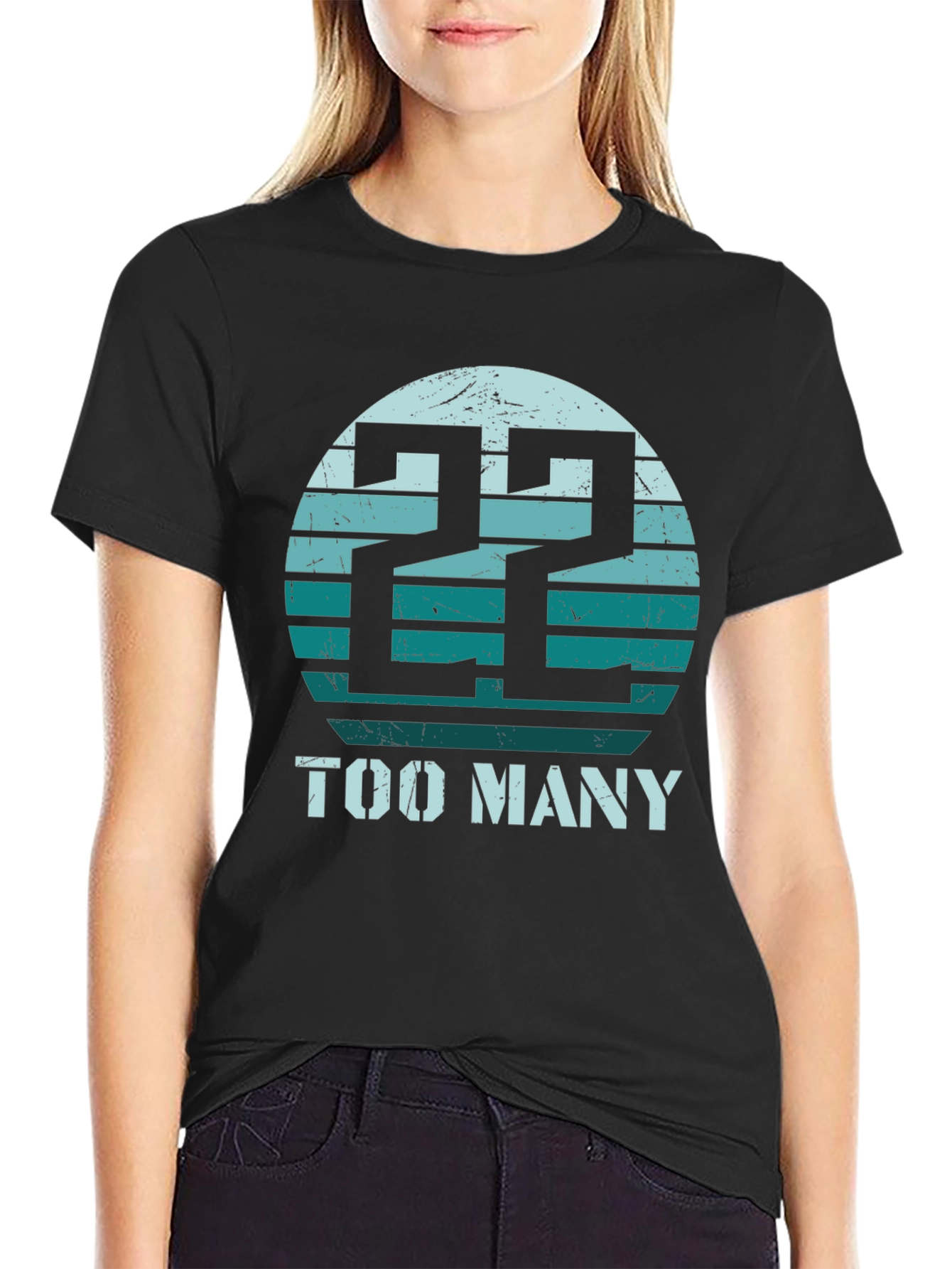 22 Too Many Graphic Tee - Retro Style