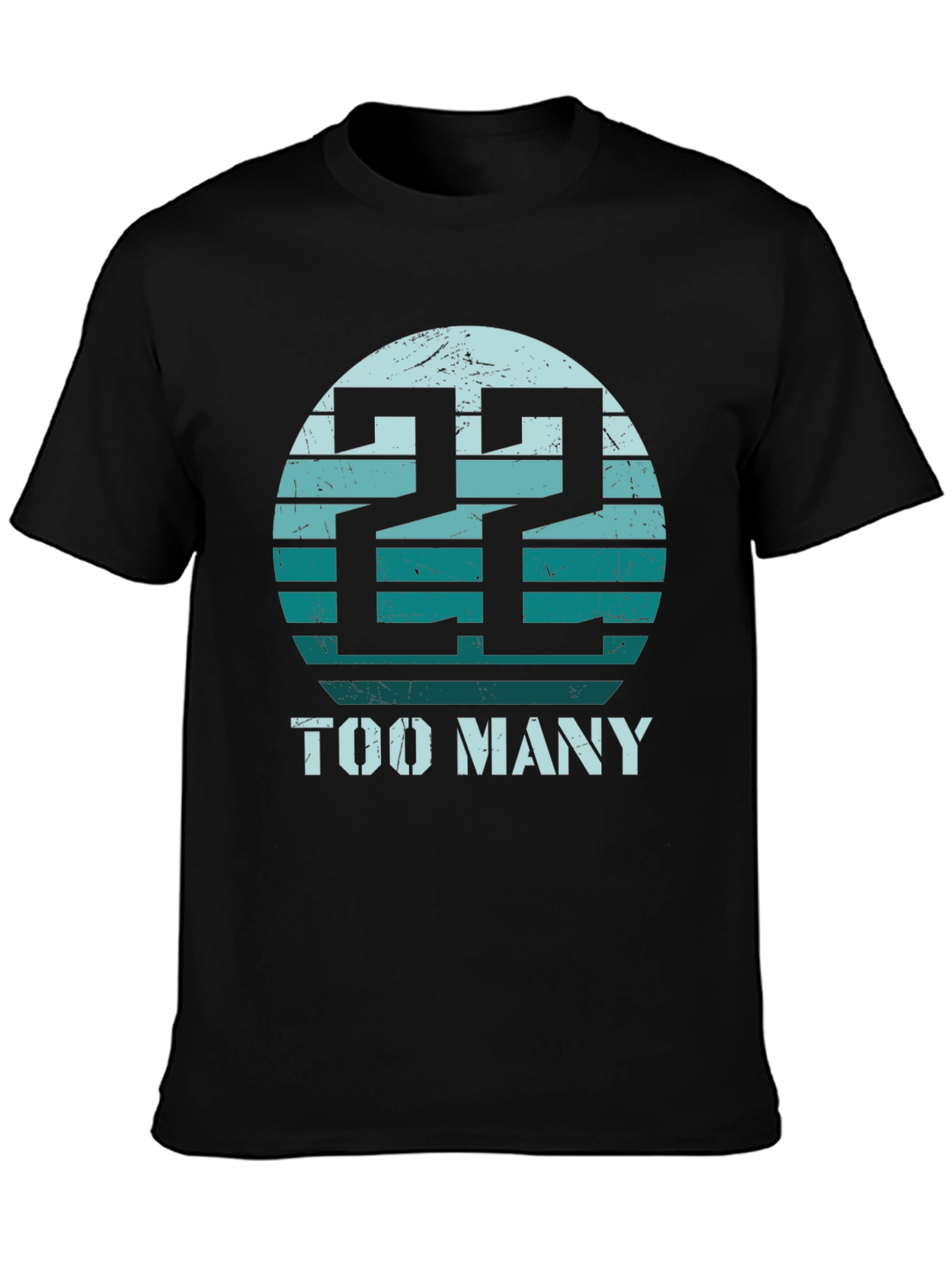 22 Too Many Graphic Tee - Retro Style