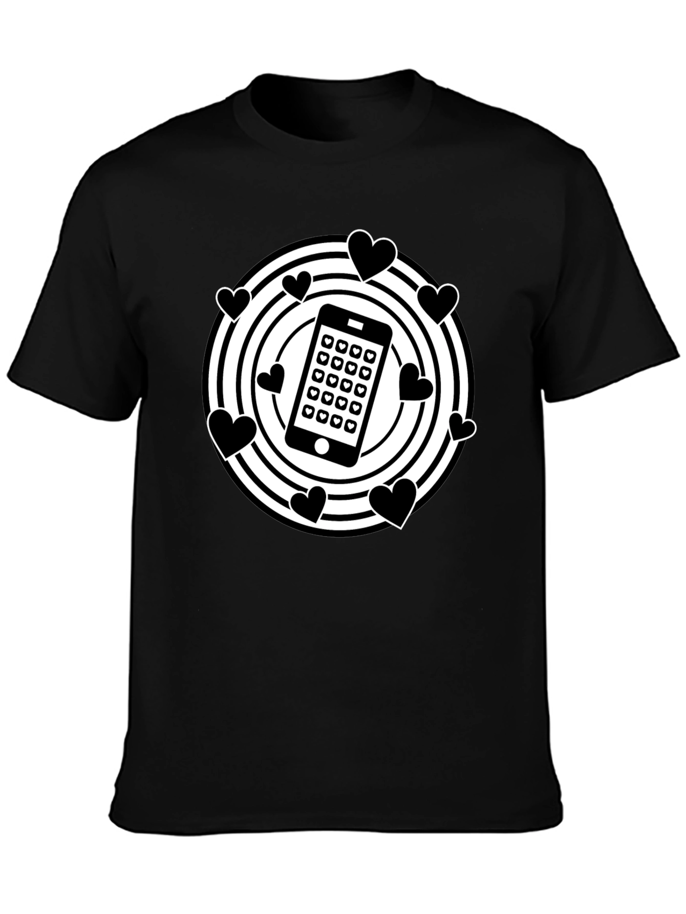 Tech Love T-Shirt - Stylish Modern Design