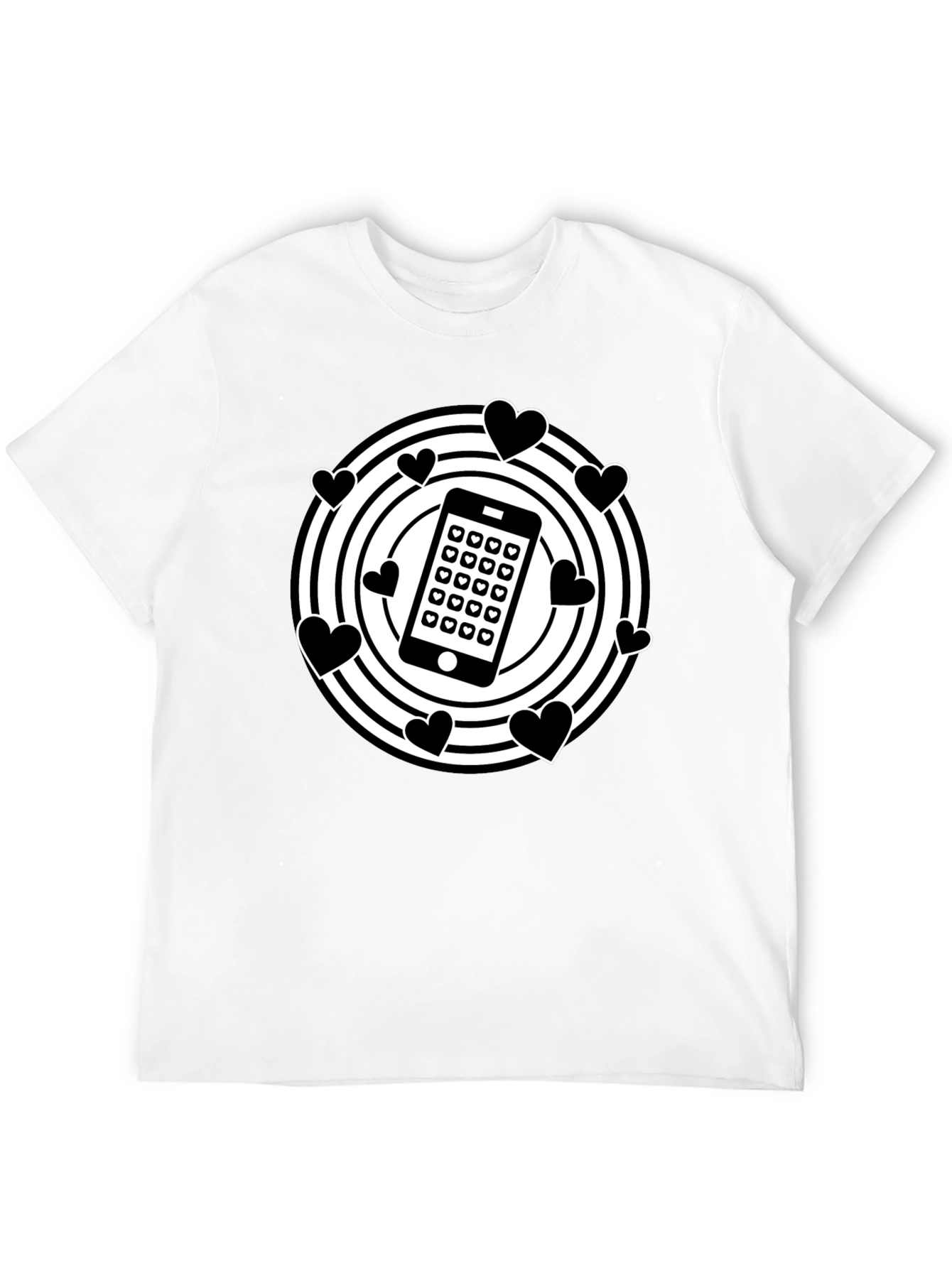 Tech Love T-Shirt - Stylish Modern Design
