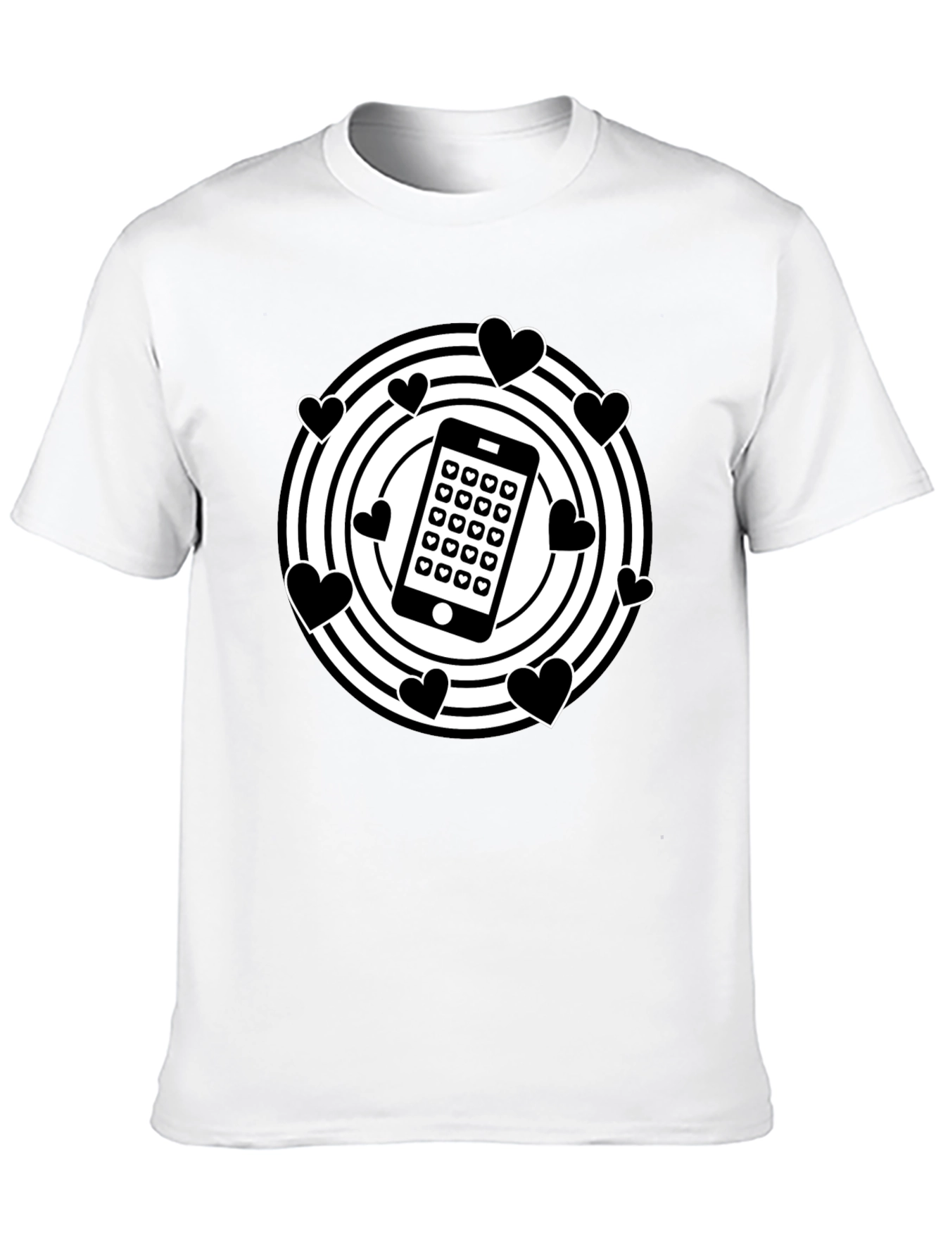 Tech Love T-Shirt - Stylish Modern Design