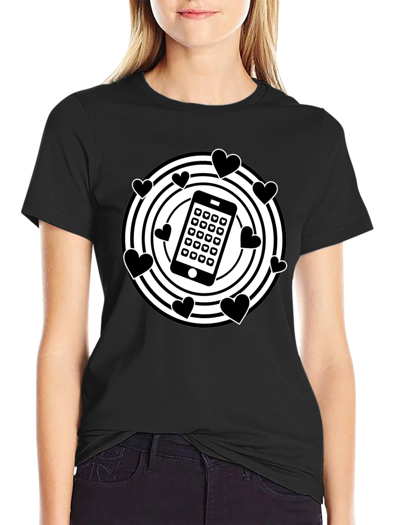 Tech Love T-Shirt - Stylish Modern Design
