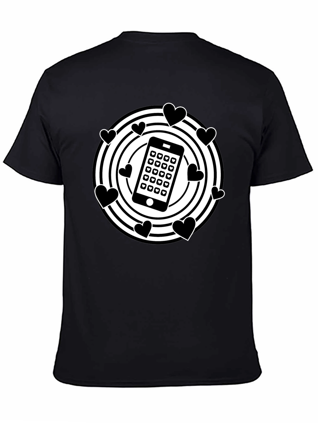 Tech Love T-Shirt - Stylish Modern Design