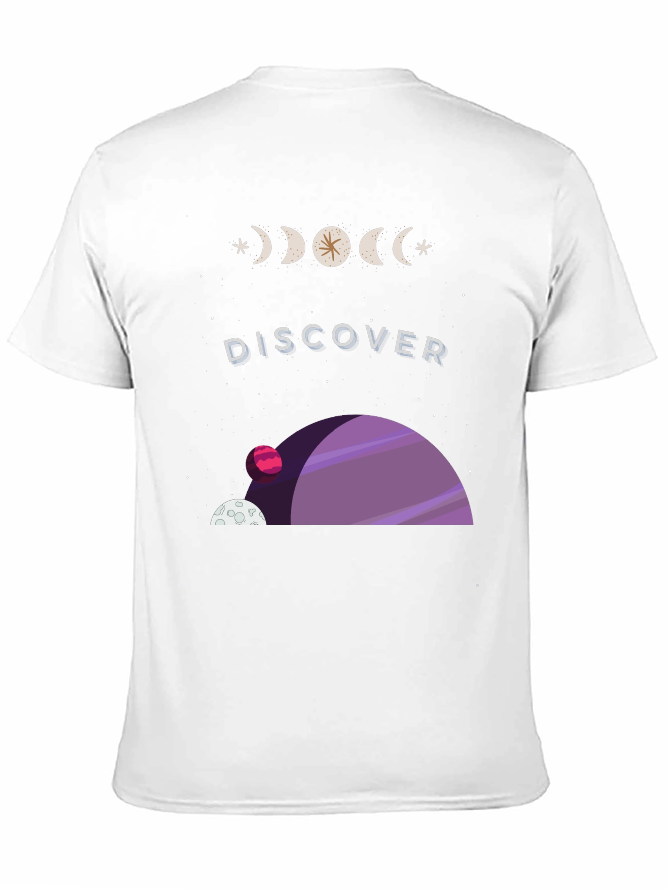Discover Space Graphic Tee - Soft Cotton Comfort