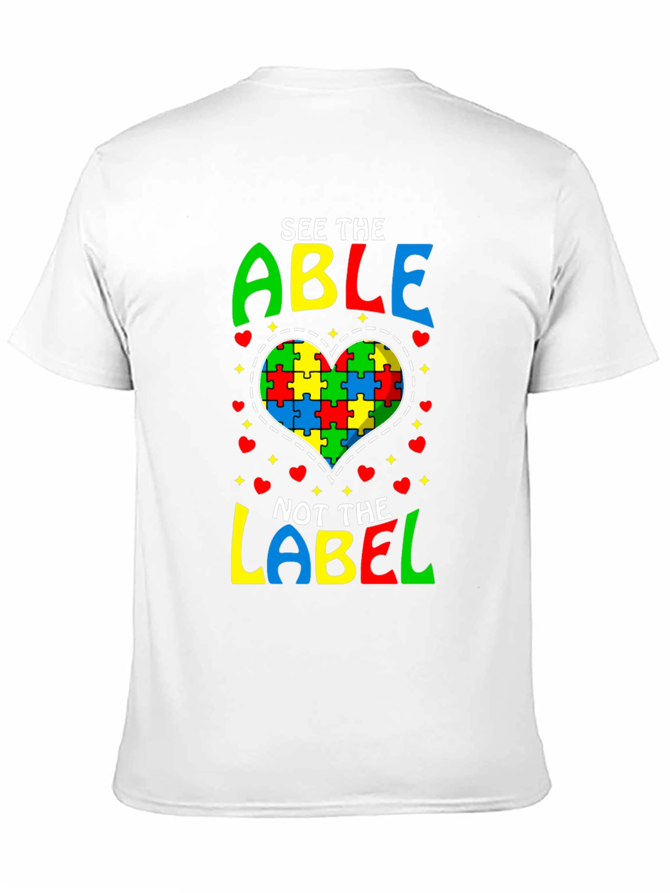 Autism Awareness Puzzle Heart T-Shirt