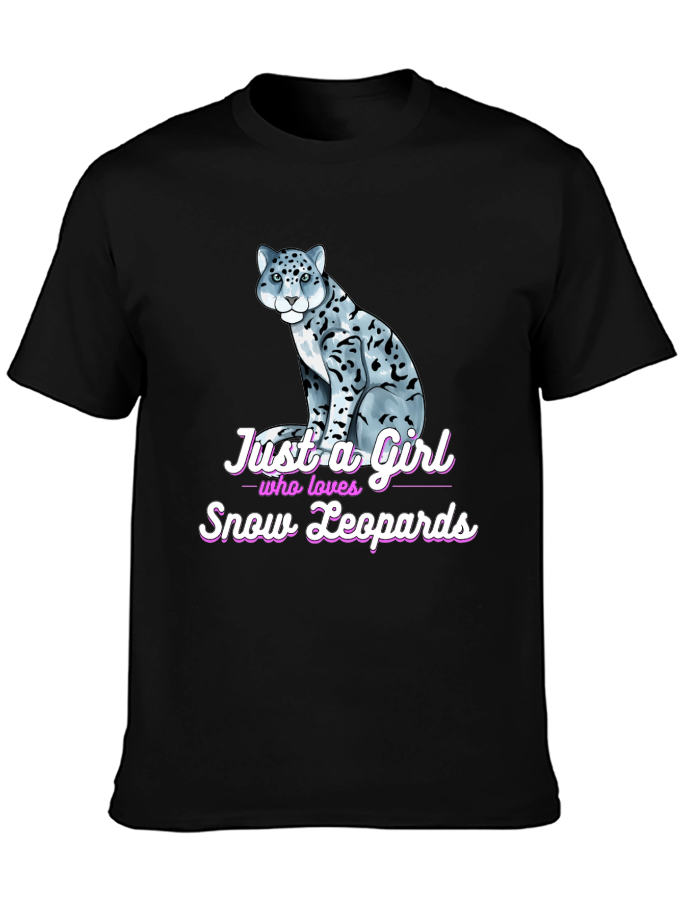 Snow Leopard Lover T-Shirt