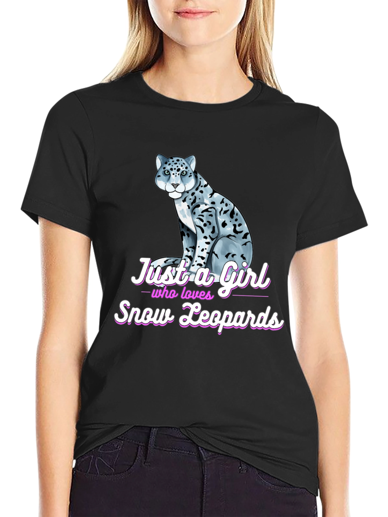 Snow Leopard Lover T-Shirt