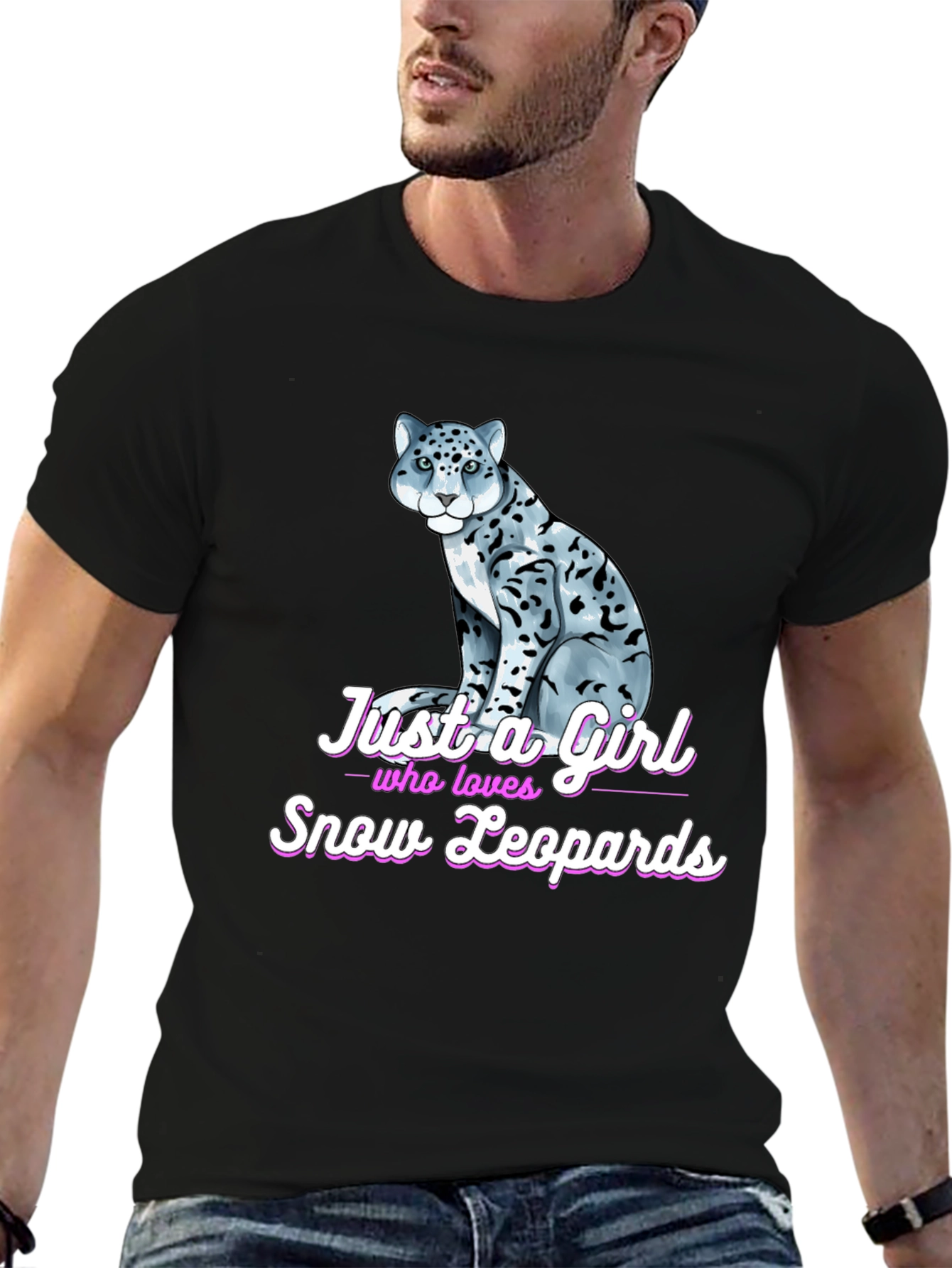 Snow Leopard Lover T-Shirt