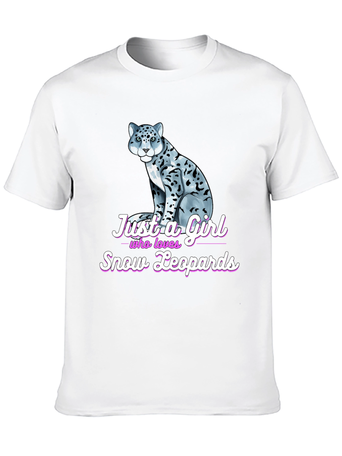Snow Leopard Lover T-Shirt