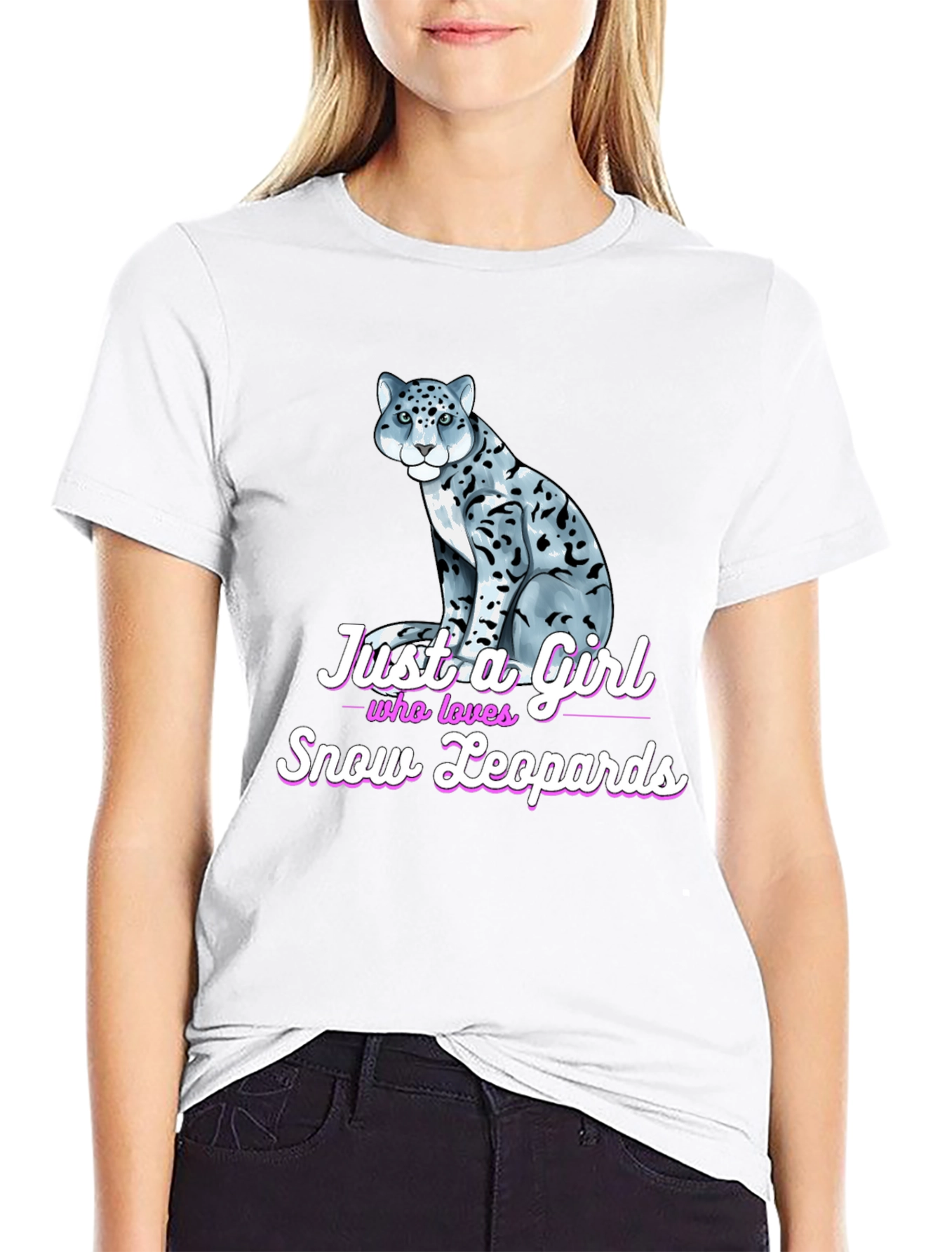 Snow Leopard Lover T-Shirt
