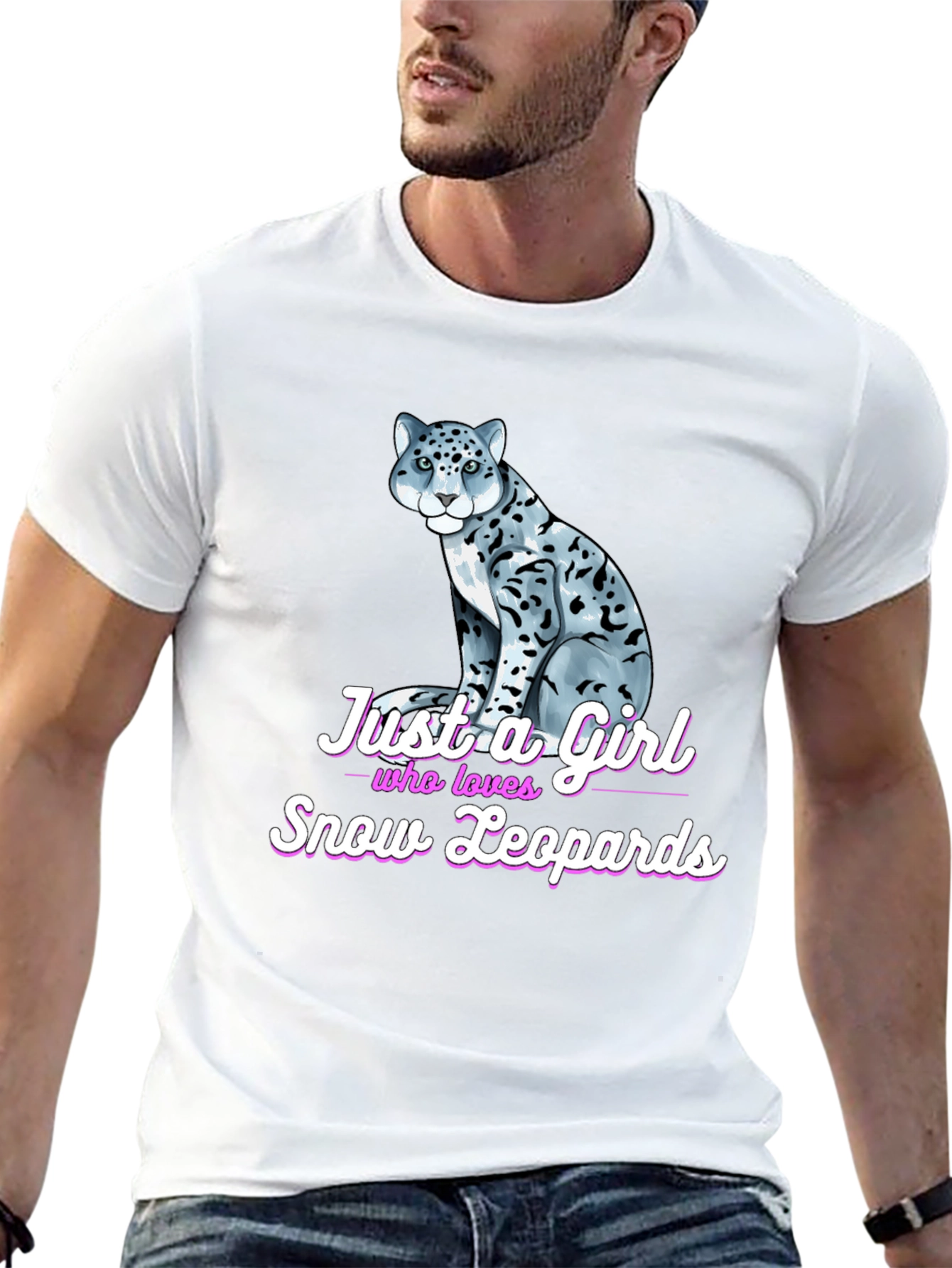 Snow Leopard Lover T-Shirt