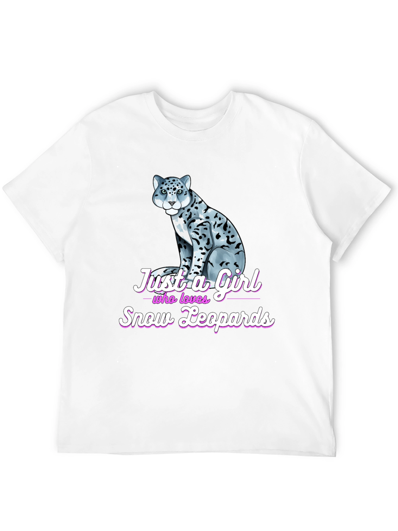 Snow Leopard Lover T-Shirt