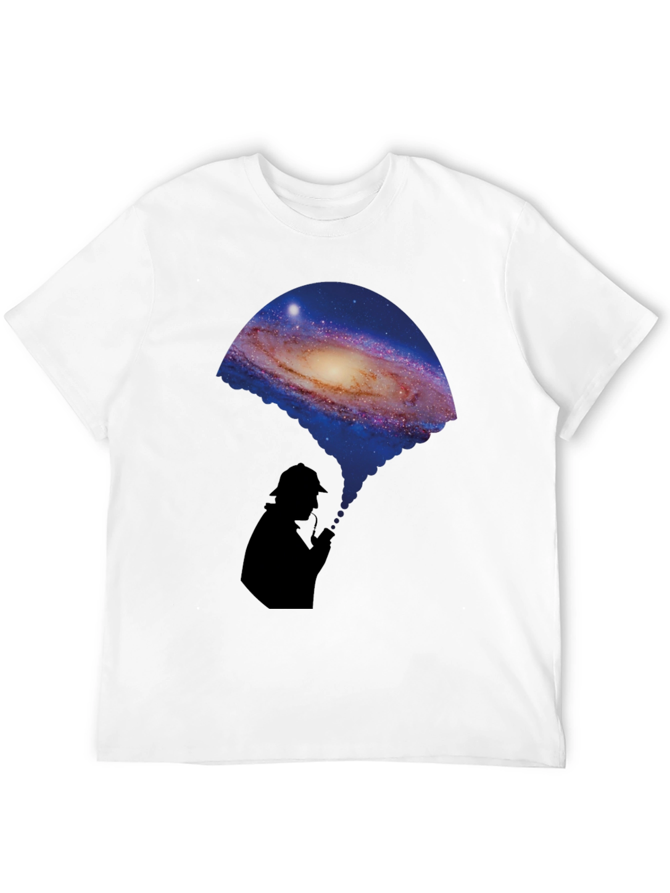 Galaxy Sherlock Silhouette T-Shirt - Unique Design
