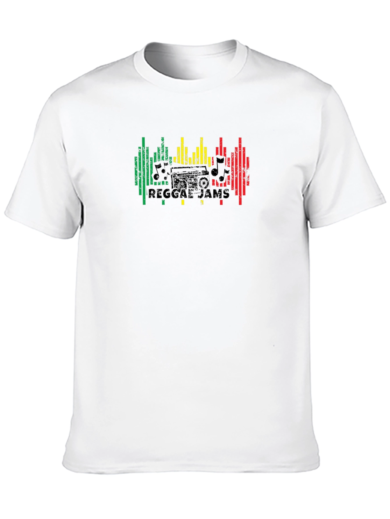 Reggae Jams Black Graphic T-Shirt