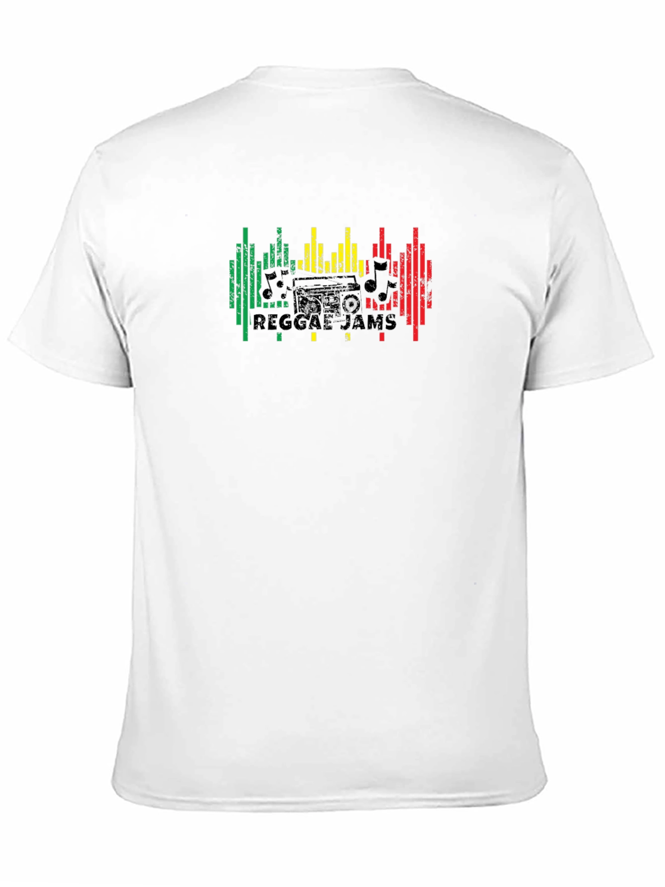 Reggae Jams Black Graphic T-Shirt